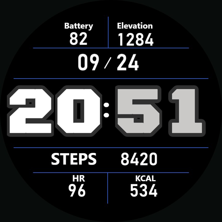 Pahez watch-face preview