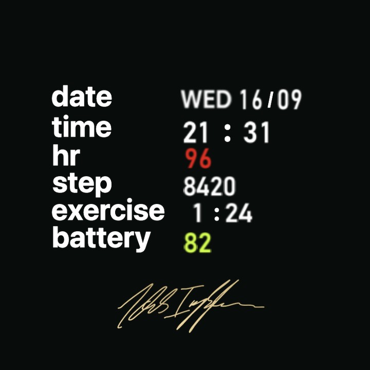 BOLD SIMPLE COROS PACE 4 JAKOB watch-face preview