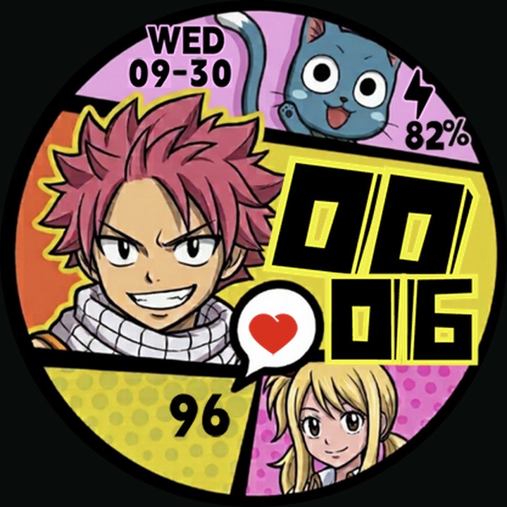 Fairies watch-face preview