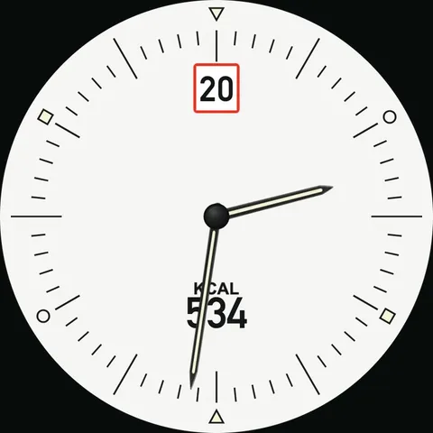 Ivory Geometry watch-face preview