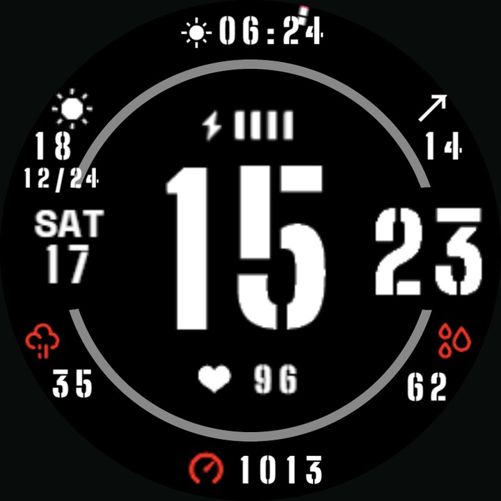 Circle033 watch-face preview