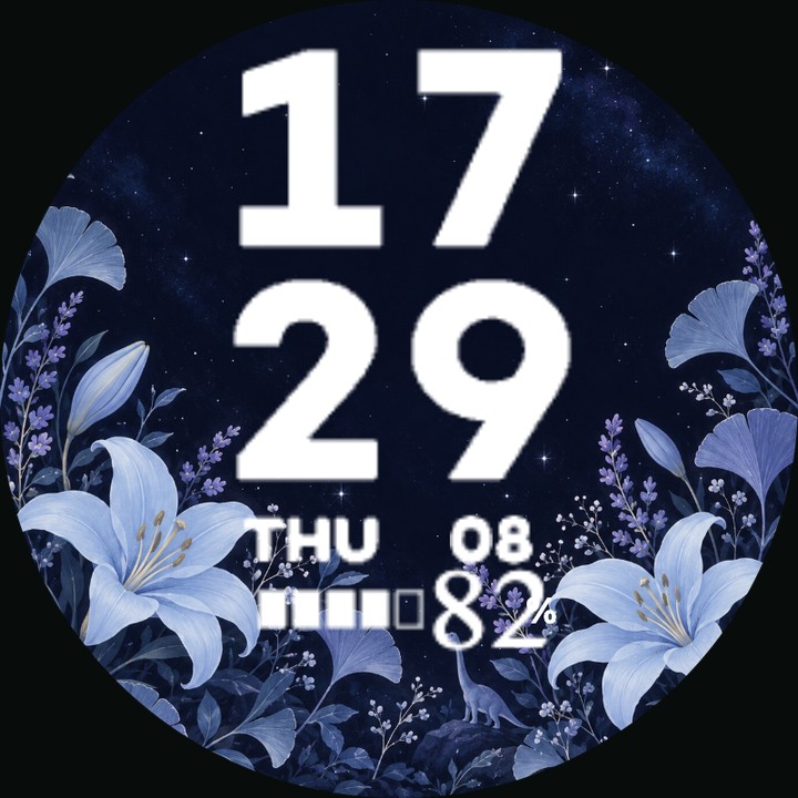 tiny.brachiosaurus watch-face preview