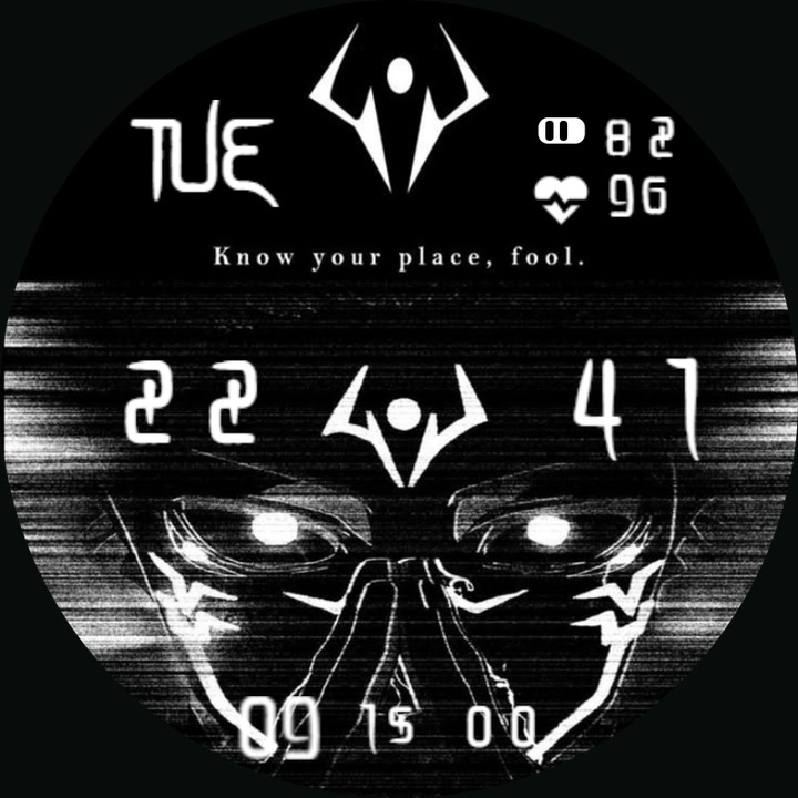 Sukuna - Know your place, fool watch-face preview