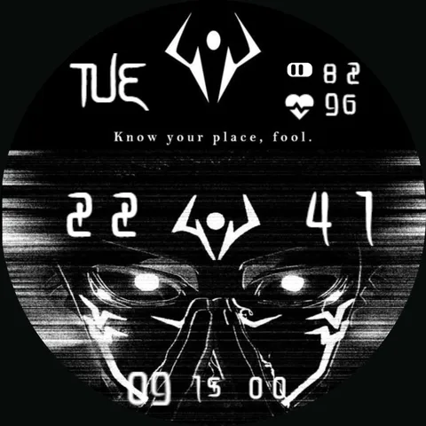 Sukuna - Know your place, fool watch-face preview