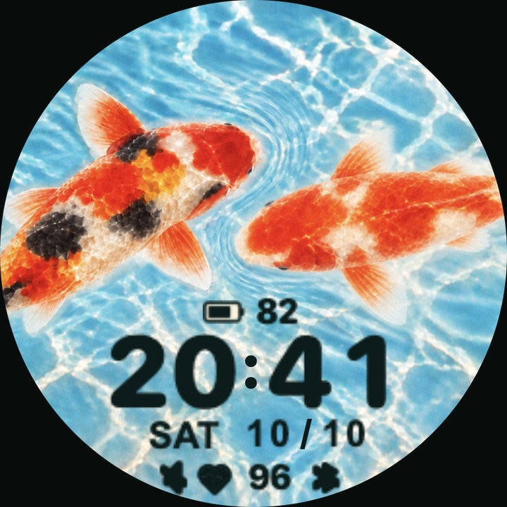 koi.face watch-face preview