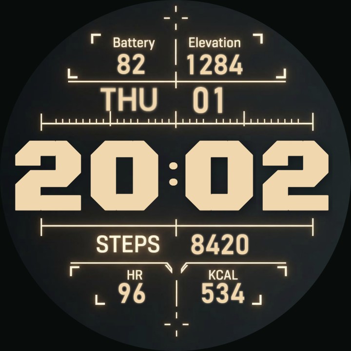 Pahez2 watch-face preview