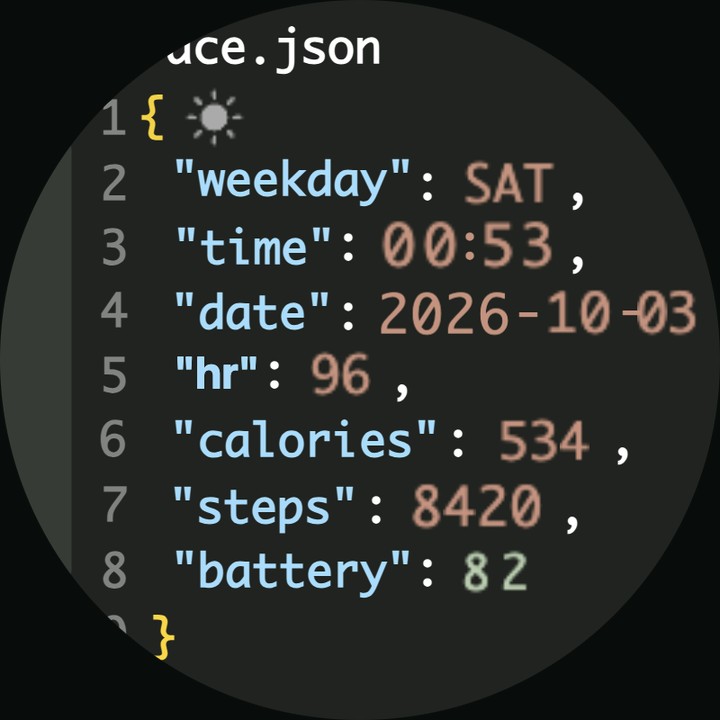 face.json watch-face preview
