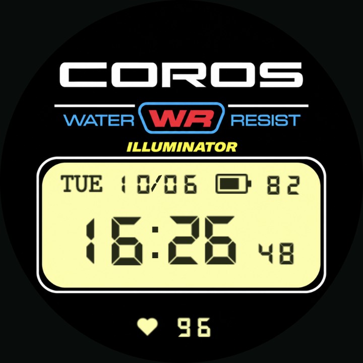 RETRO watch-face preview