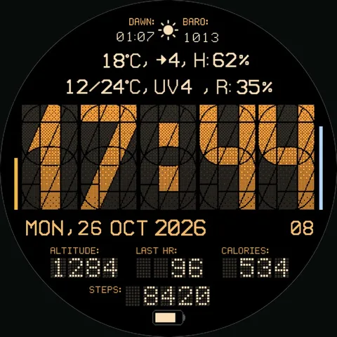 Segment34-v20261026 watch-face preview