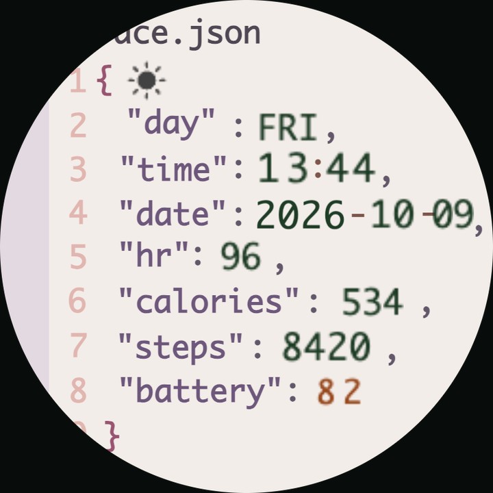 face.json light-mode watch-face preview